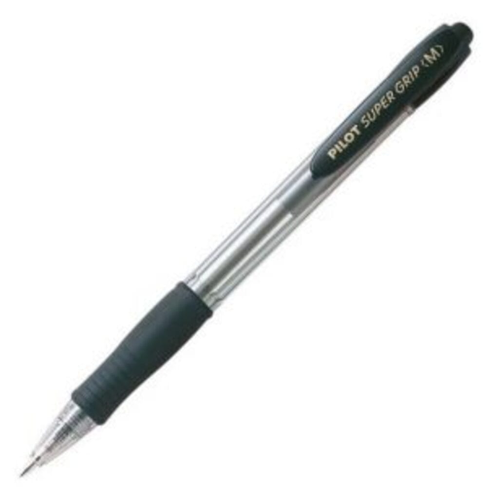 stylopilotsgripmayromedium6123 Pilot Στυλό Super Grip Medium Μαύρο - Image 1