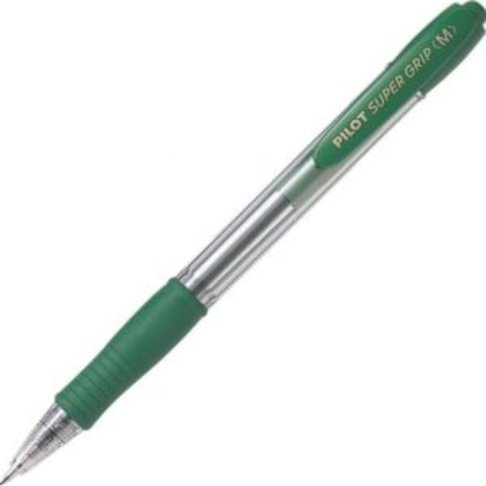 stylopilotsgripprasinomedium6124 Pilot Στυλό Super Grip Medium 1,0mm Πράσινο - Image 1