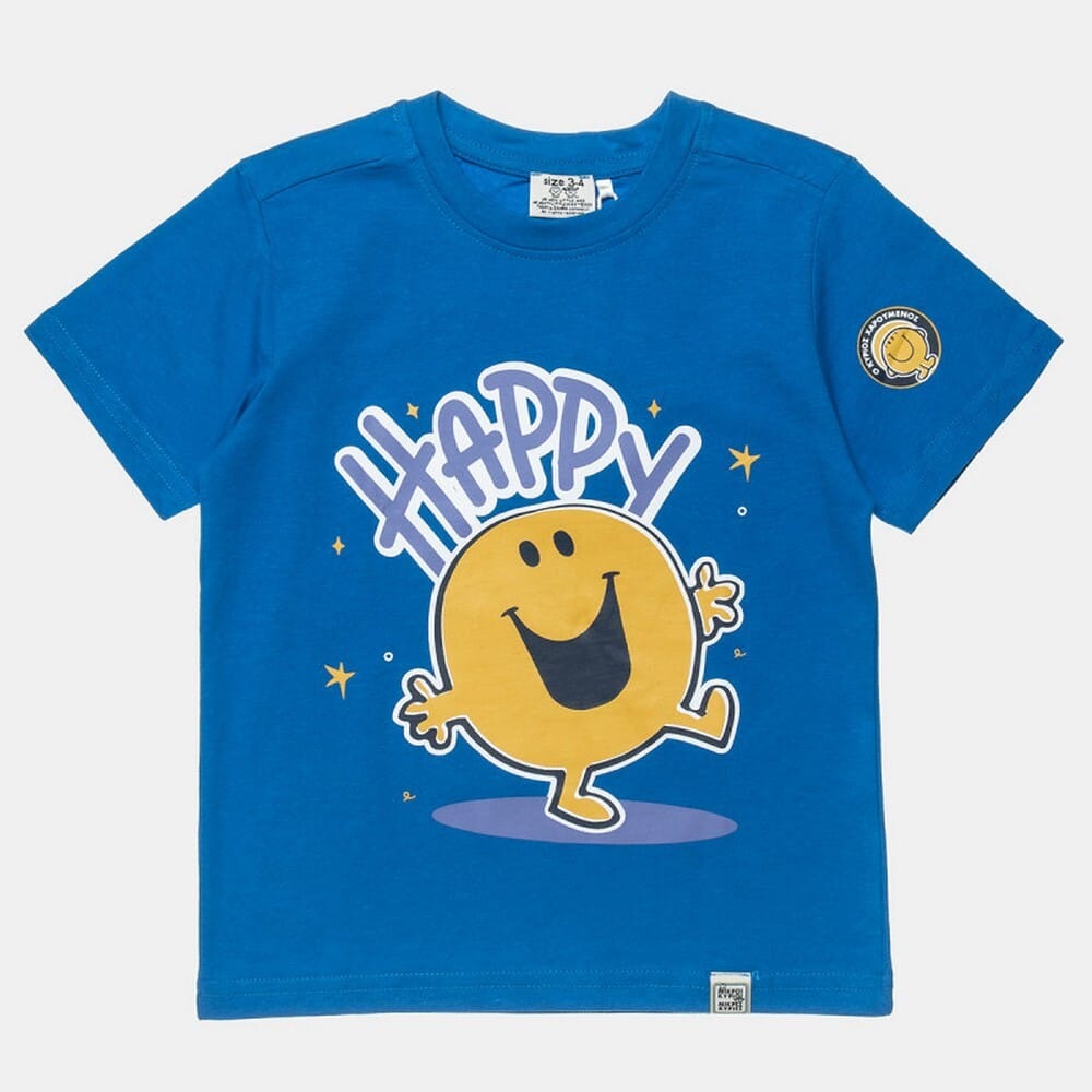 t-shirt-mikroi-kurioi-mikres-kyries-o-kurios-charoumenos-no-3-412815 T -Shirt Μικροί Κύριοι - Μικρές Κυρίες " Ο Κύριος Χαρούμενος" Νο 3-4 - Image 1