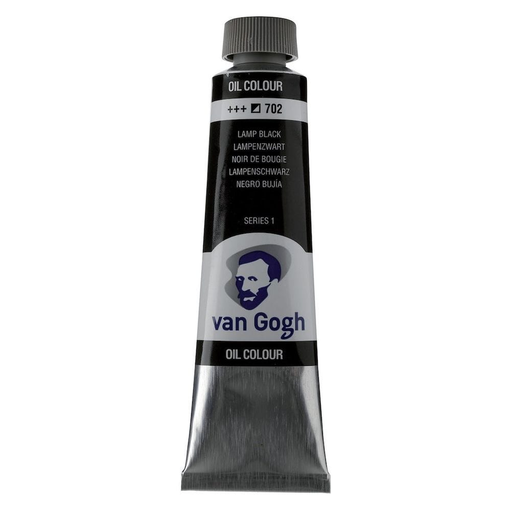 talens-chroma-ladiou-20ml-lampblack20209 Talens Χρώμα Λαδιού 20ml Lampblack - Image 1