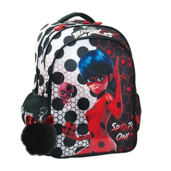 Τσάντα πλάτης Gim Ladybug Dots (346-02031)