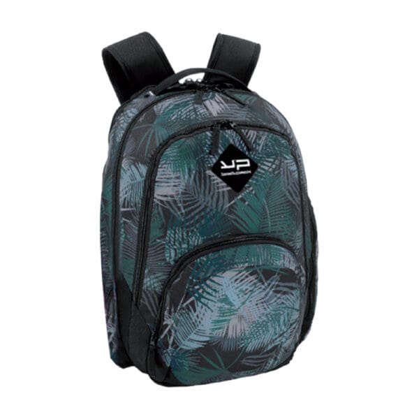 Τσάντα πλάτης Bodypack laptop 205.1661G πράσινο με σχέδια