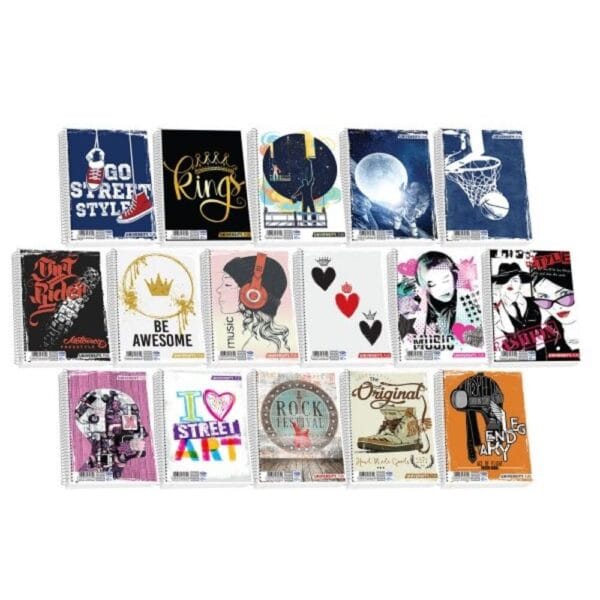 Skag University Fun 17X25 5 Θέματα Νο2505