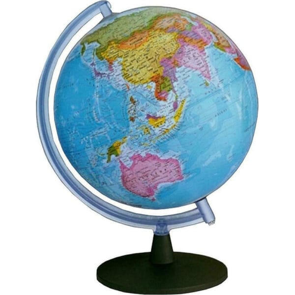Υδρόγειος Σφαίρα Πολιτική Χωρίς Φώς 20cm