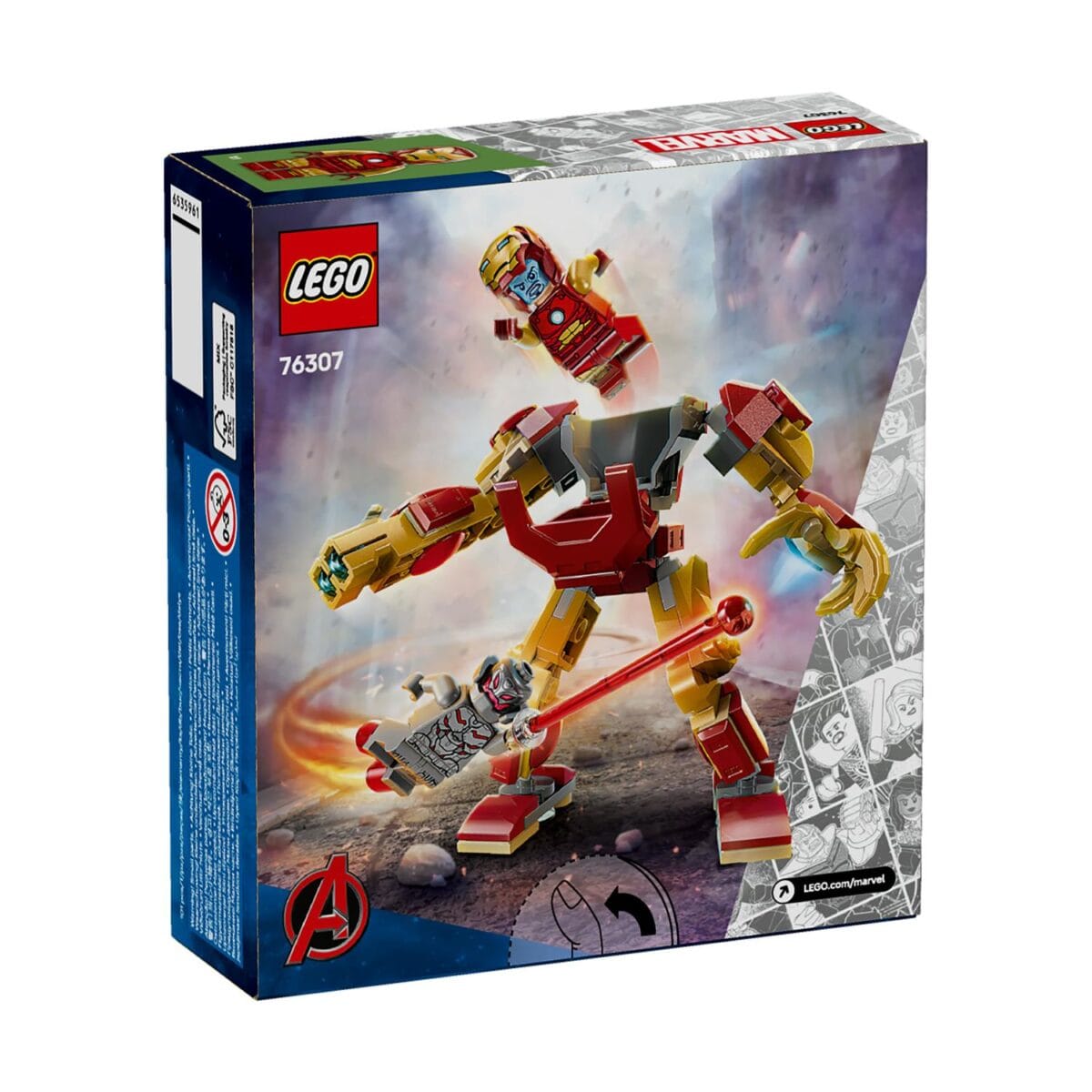 LEGO® Marvel: Εξωστολή Άιρον Μαν εναντίον Ούλτρον (76307) - Image 2