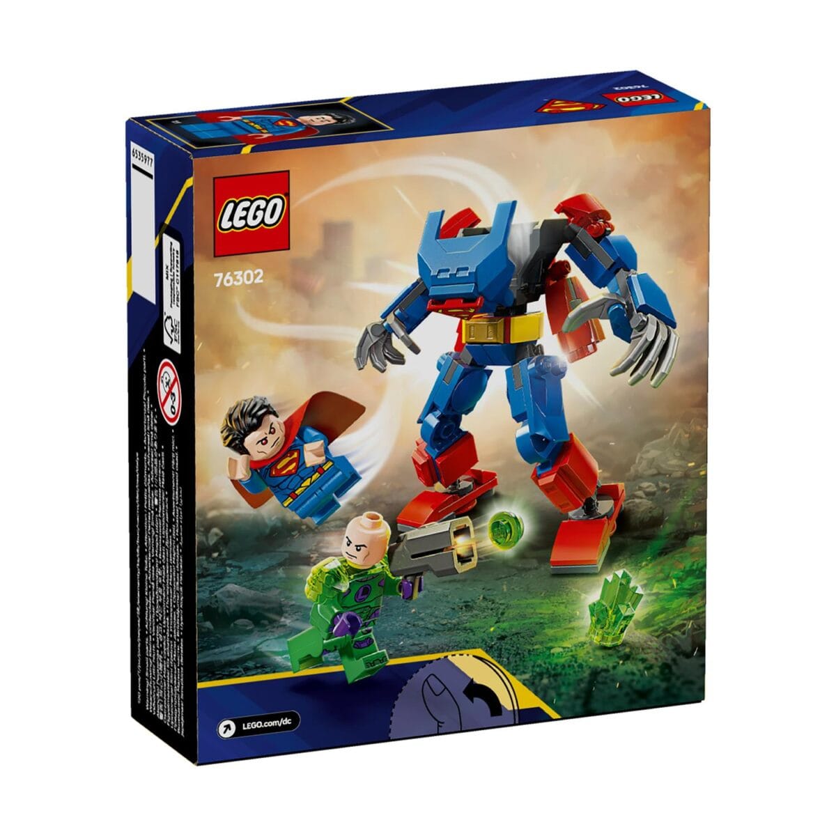 LEGO® DC: Εξωστολή Σούπερμαν™ εναντίον Λεξ Λούθορ™ (76302) - Image 2