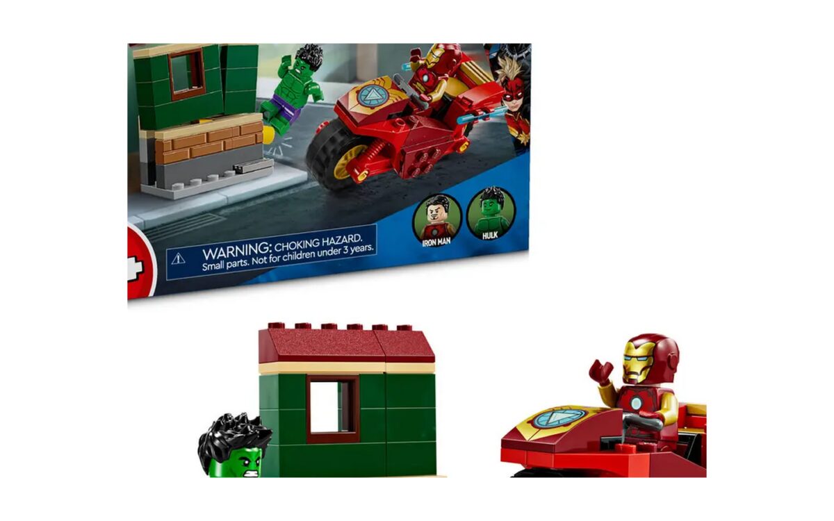 LEGO® Marvel: Άιρον Μαν με Μηχανή και Χαλκ (76287) - Image 2