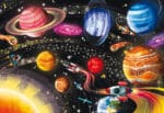 Παιδικό Puzzle Ταξίδι στο Ηλιακό Σύστημα  70Χ2pcs - Image 4