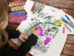 Splat Planet Ζωγραφική Unicorns T-Shirt 5-6 Χρονών - Image 3