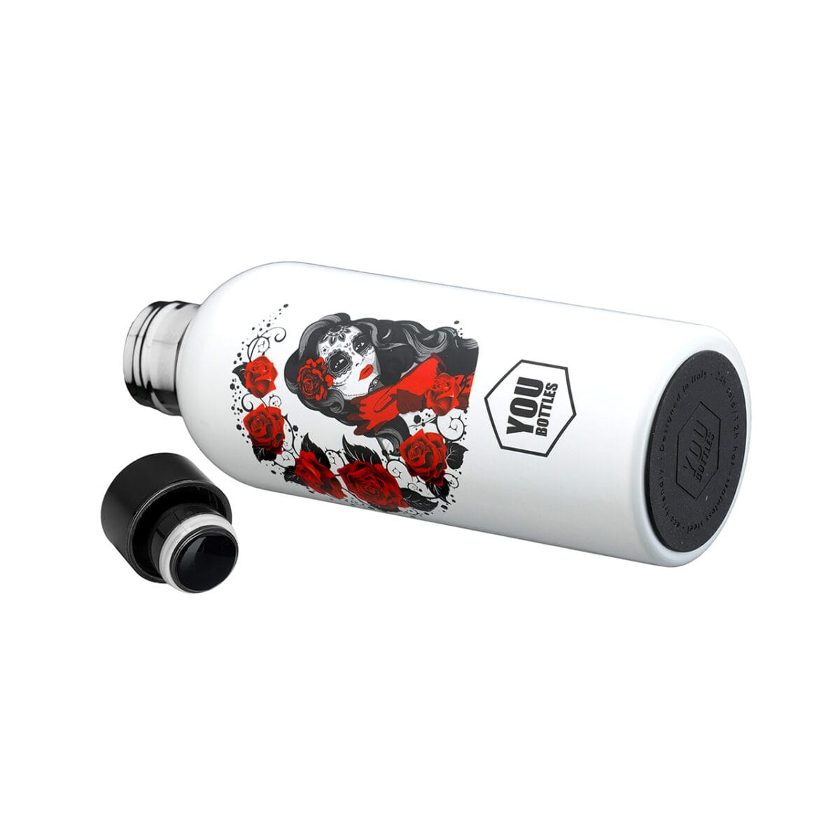 YouBottles Μπουκάλι Santa Muerte Θερμός 500ml - Image 3