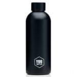 YouBottles Μπουκάλι Μαύρο Θερμός 500ml