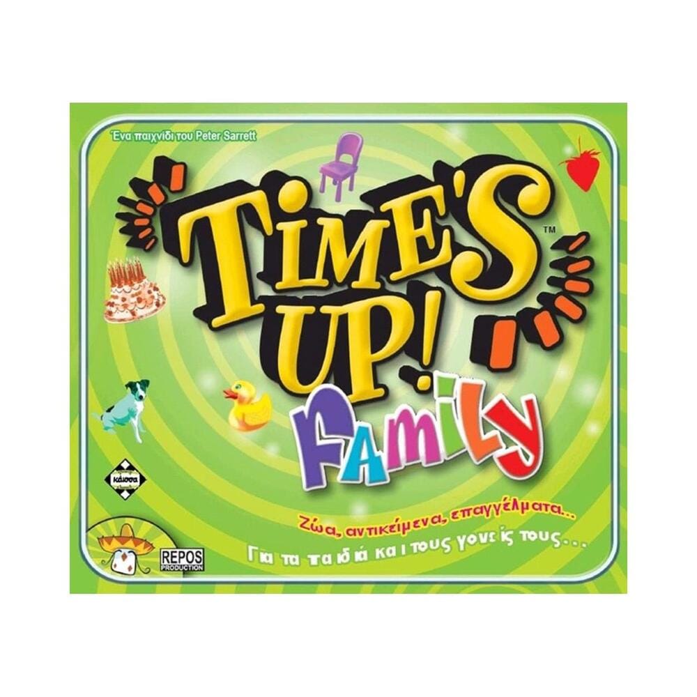 0104355 Κάισσα Time's Up Family - Επιτραπέζιο (Ελληνική Γλώσσα) (KA111601) - Image 1