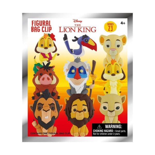 Monogram Disney: The Lion King (Blind Bag/Random) 3D Foam Bag Clips Figures