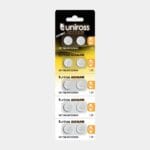 Uniross Αλκαλικές Μπαταρίες Ρολογιών LR44 1.5V 2τμχ
