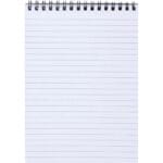 Ntelon Μπλοκ Σημειώσεων Σπιράλ 40 Φύλλων A6 Ριγέ Λευκό 11.5X16.5 - Image 2