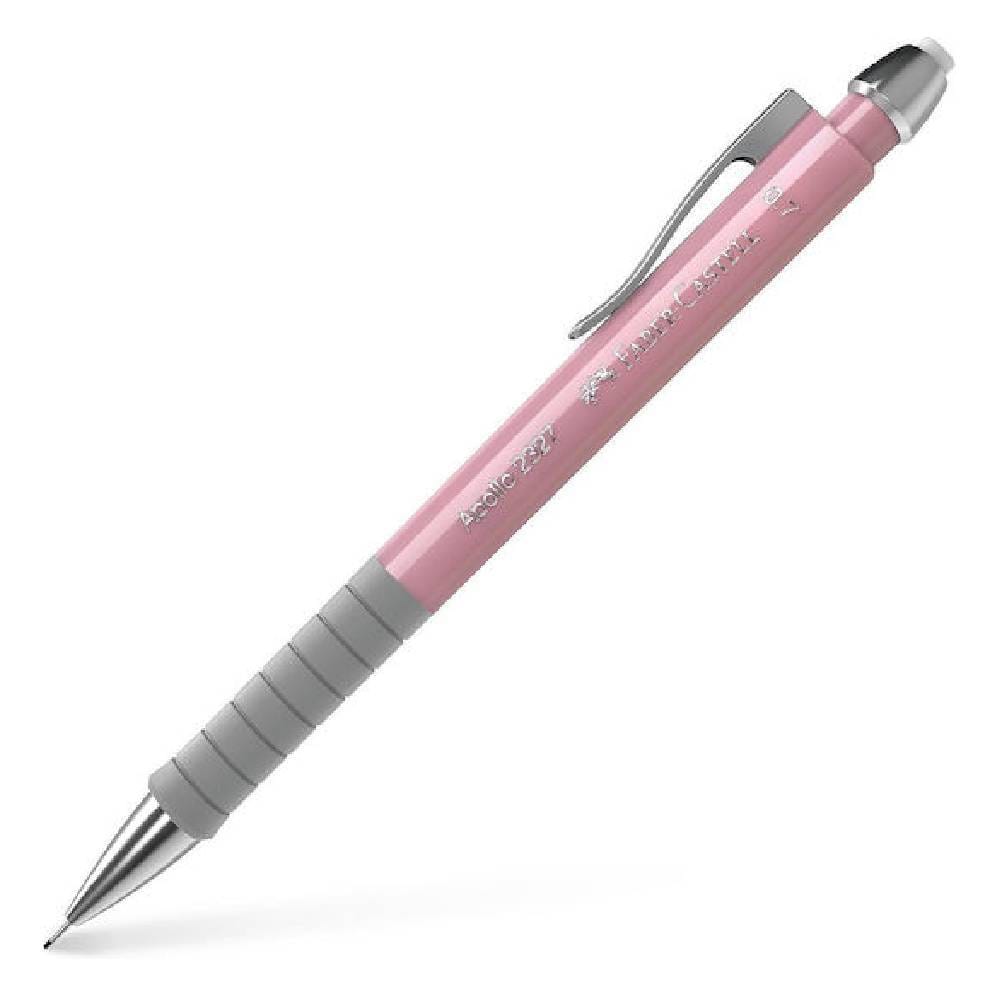 faber-castell-michaniko-molyvi-0-7mm-apollo Faber Castell Μηχανικό Μολύβι 0.7mm Apollo 2327 Rose - Image 1