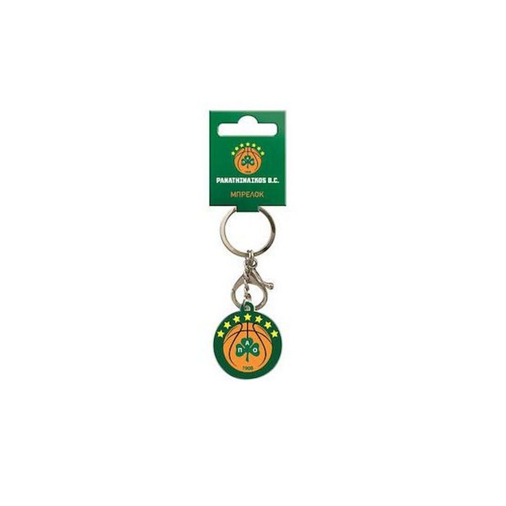 mprelok_metalliko_panathinaikos_mpasket Μπρελόκ Μεταλλικό Παναθηναϊκός Μπάσκετ - Image 1