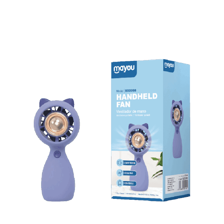 MAYOU ΑΝΕΜΙΣΤΗΡΑΣ ΧΕΙΡΟΣ ΕΠΑΝΑΦ/ΜΕΝΟΣ 300mAh 5V/0.5A MICRO USB SD2098 5220988 ΜΩΒ