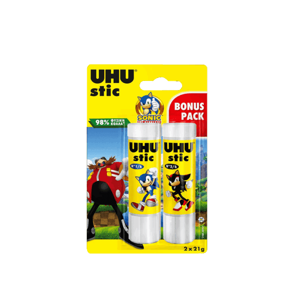 UHU ΚΟΛΛΑ STIC BLISTER 2Τ 21gr BTS LICENCE 7005960