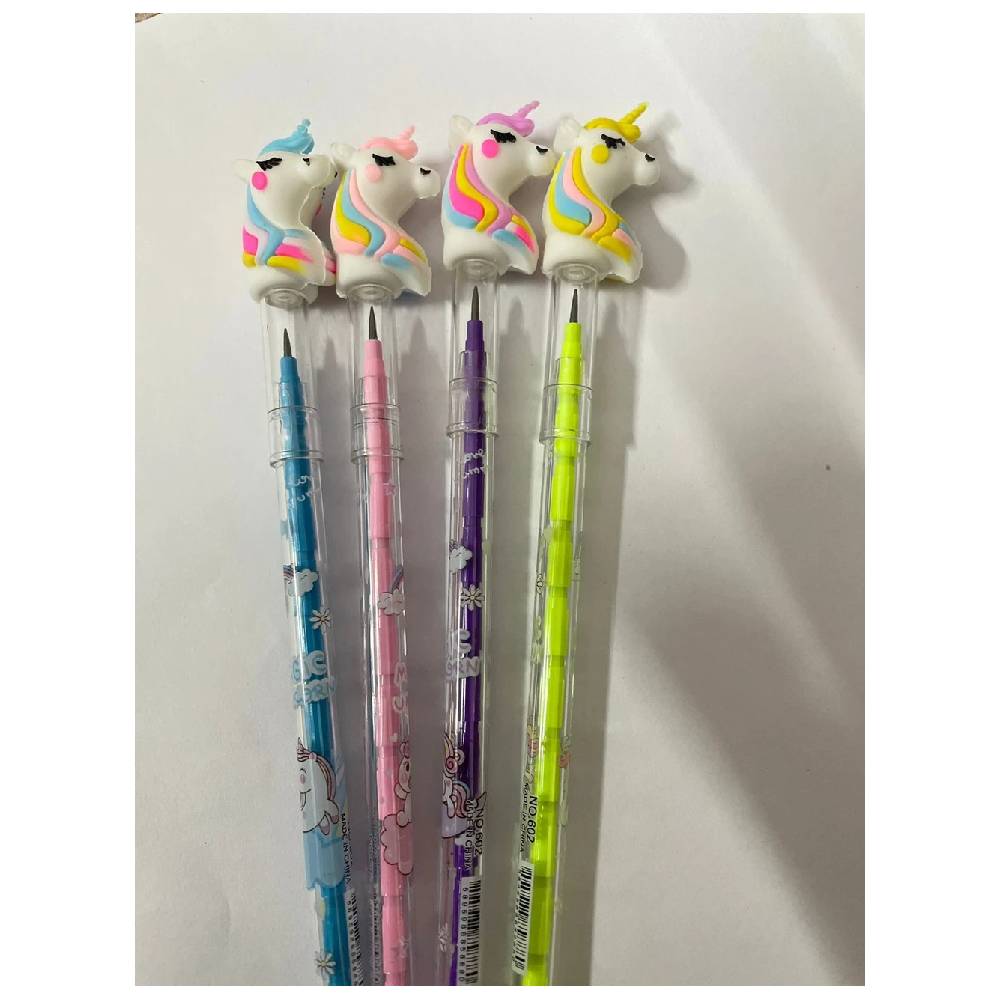 magiko moyvi unicorn Μαγικό Μολύβι "Unicorn" Με Εναλλασσόμενες Μύτες - Image 1