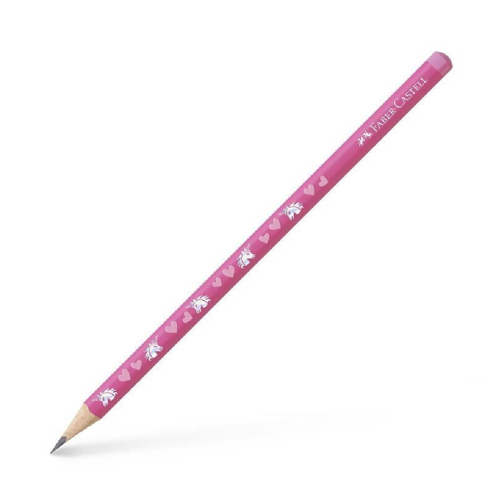faber castell unicorn molivi Faber-Castell Μολύβι Μονόκερος Ροζ HB (111510) - Image 1