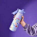 Μεταλλικό Ισοθερμικό Μπουκάλι 500ml Λουλούδι Ion8 - Image 3