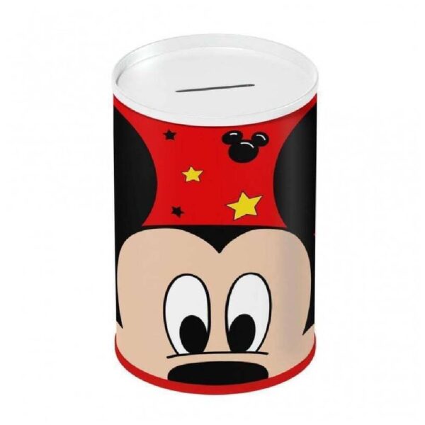 Mickey Κουμπαράς Μεταλλικός 10x15cm