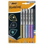 Bic Marking Ανεξίτηλοι Μαρκαδόροι 1.8mm Πολύχρωμοι 5τμχ