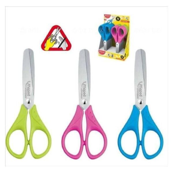 Maped Essentials Παιδικό Ψαλίδι Χειροτεχνίας για Αριστερόχειρες 13εκ. με Πλαστική Λεπίδα (Διάφορα Χρώματα) 1τμχ