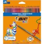 Bic Kids Evolution Stripes Σετ Ξυλομπογιές 24τμχ