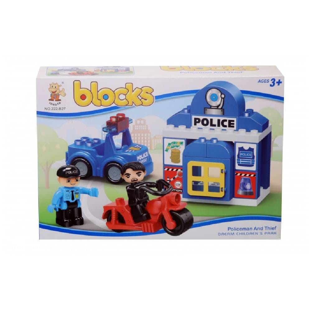 BLOCKS Blocks Πυροσβεστικός - Αστυνομικός Σταθμος 70-222 - Image 1