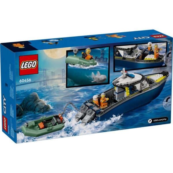 LEGO City Police Boat Chase για 6+ Ετών 264τμχ