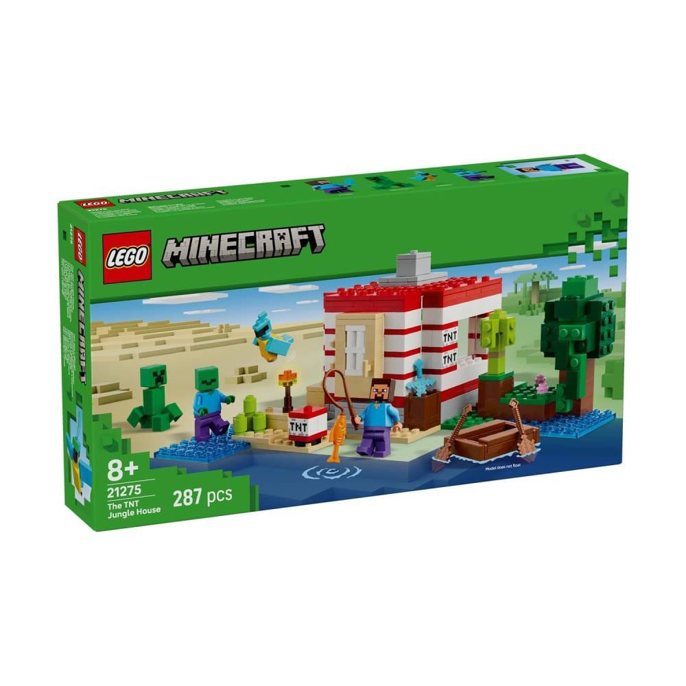 LEGO Minecraft LEGO® Minecraft®: The TNT Jungle House (21275) - Image 1