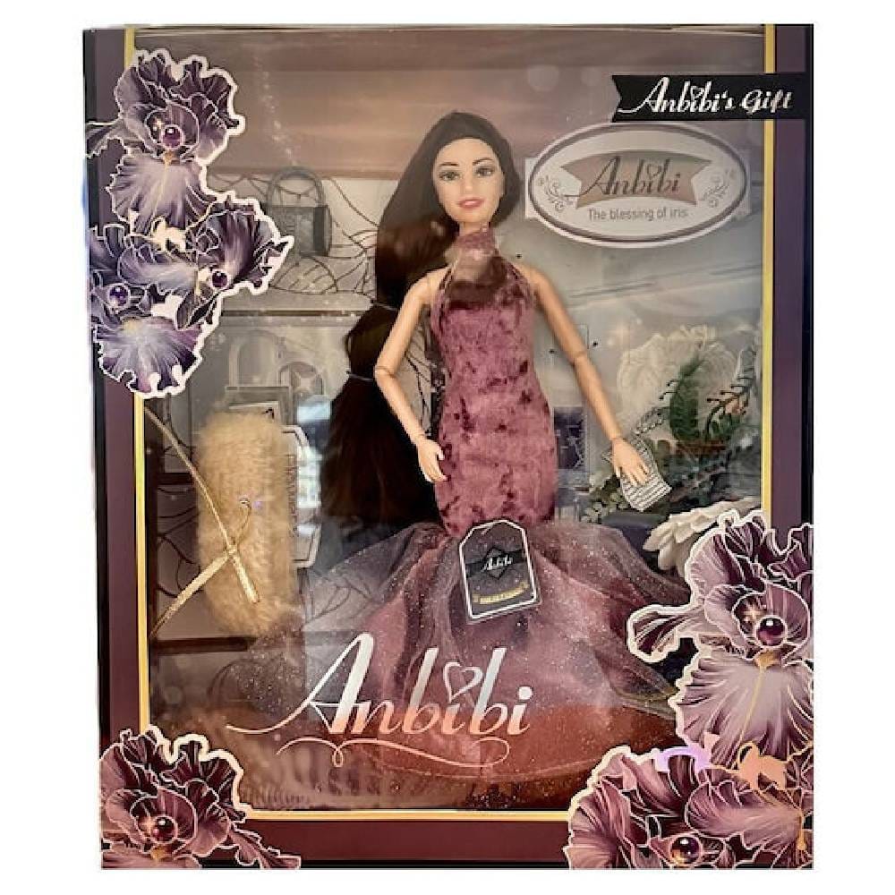 koukla me vradino forema Kider Toys Κούκλα Με Βραδινό Φόρεμα - Image 1