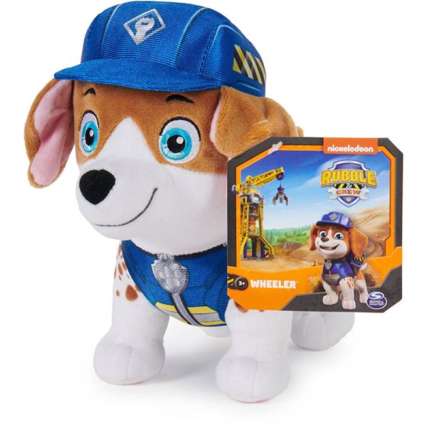 Spin Master Λούτρινο Paw Patrol Rubble Crew - Wheeler