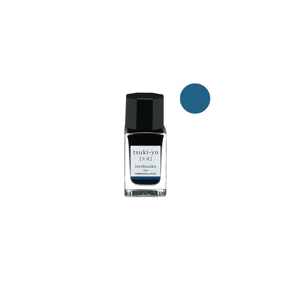 PILOT ΜΕΛΑΝΙ ΠΕΝΑΣ IROSHIZUKU 15ml INK-15N-TY-E BLUE TSUKI-YO PILOT ΜΕΛΑΝΙ ΠΕΝΑΣ IROSHIZUKU 15ml INK-15N-TY-E BLUE TSUKI-YO