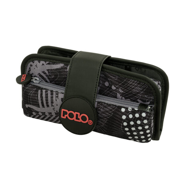 Polo Κασετίνα Rubber Μαύρο -Γκρι (937019-8438)