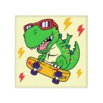 Ζωγραφίστε με αριθμούς - Cool Dinosaur (25x25)