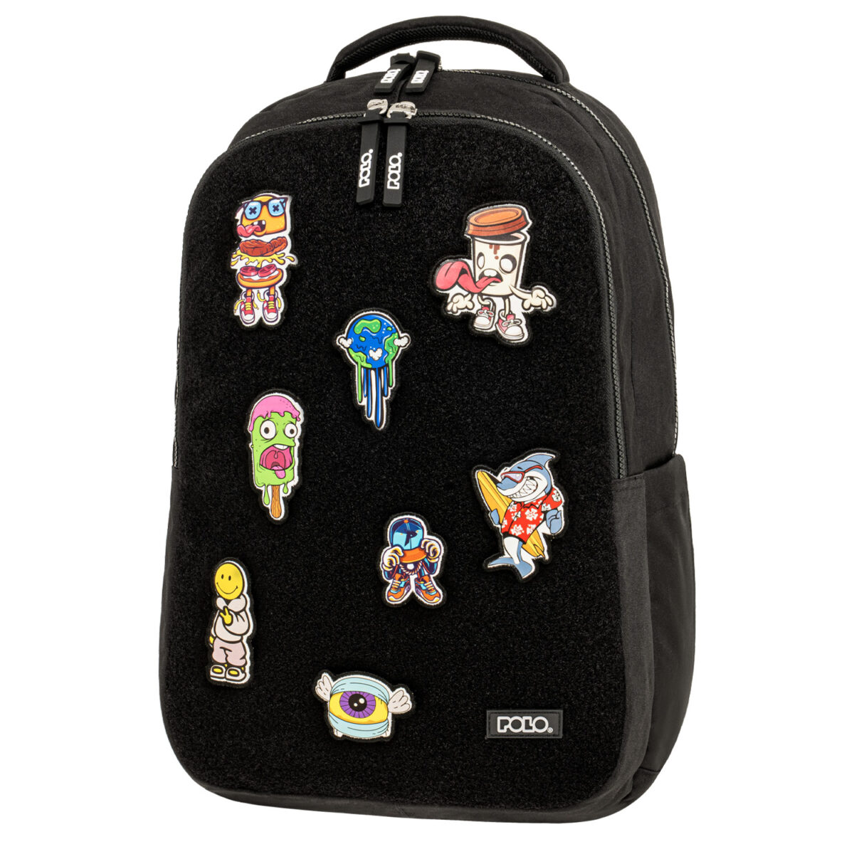 Polo Σακίδιο Patches Μαύρο (901079-2000) 2026 - Image 2