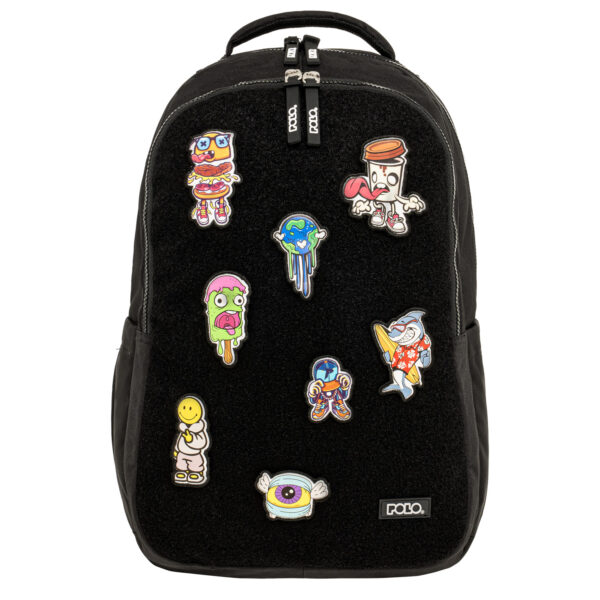 Polo Σακίδιο Patches Μαύρο (901079-2000) 2026