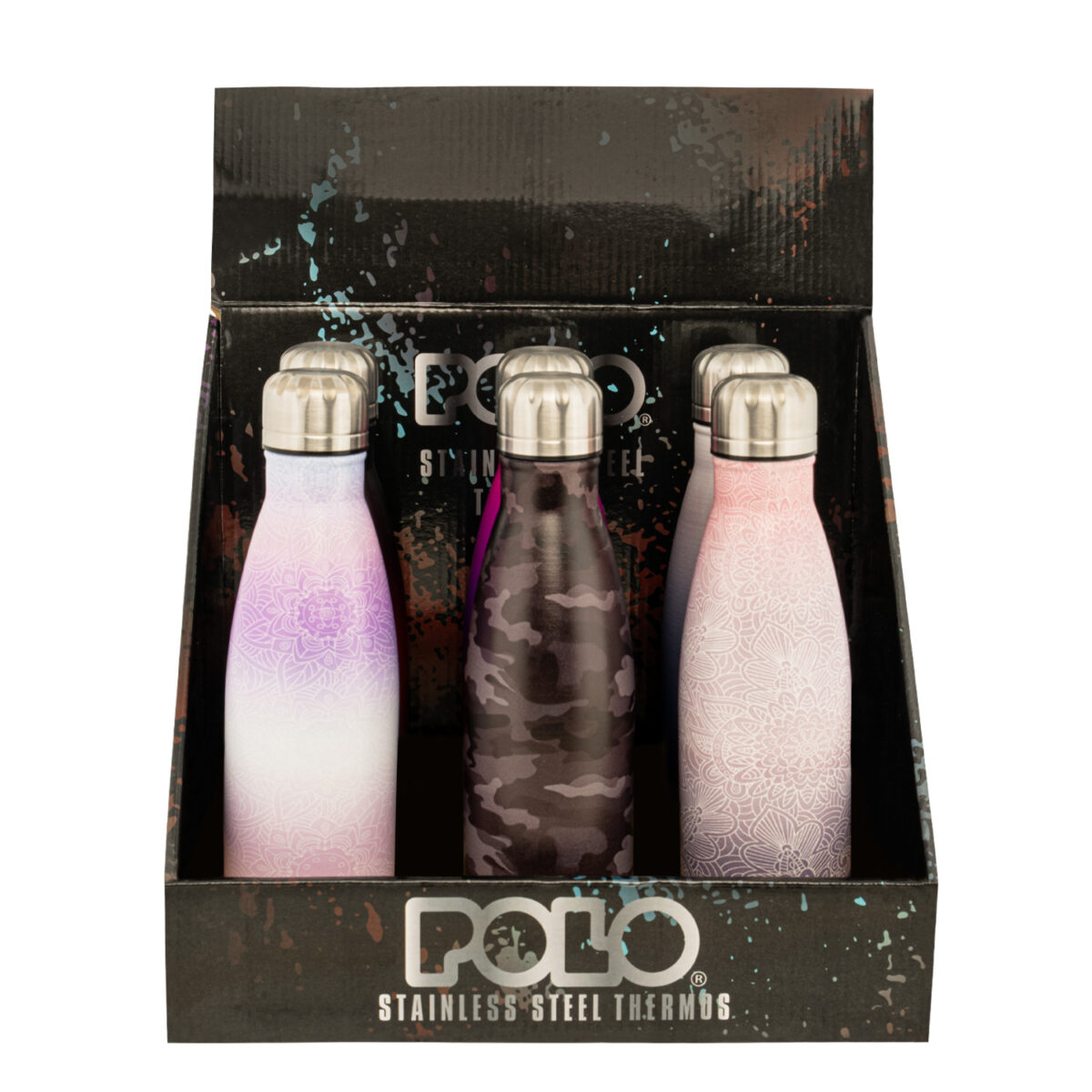 Polo Παγούρι Θερμός Ανοξείδωτο 500ml Μαύρο Παραλλαγή (949004-8417) 2026 - Image 2