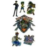 Gim Αυτοκόλλητα Beyblade (Διάφορα Σχέδια) 1τμχ