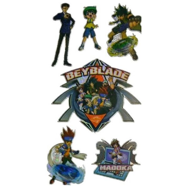 Gim Αυτοκόλλητα Beyblade (Διάφορα Σχέδια) 1τμχ