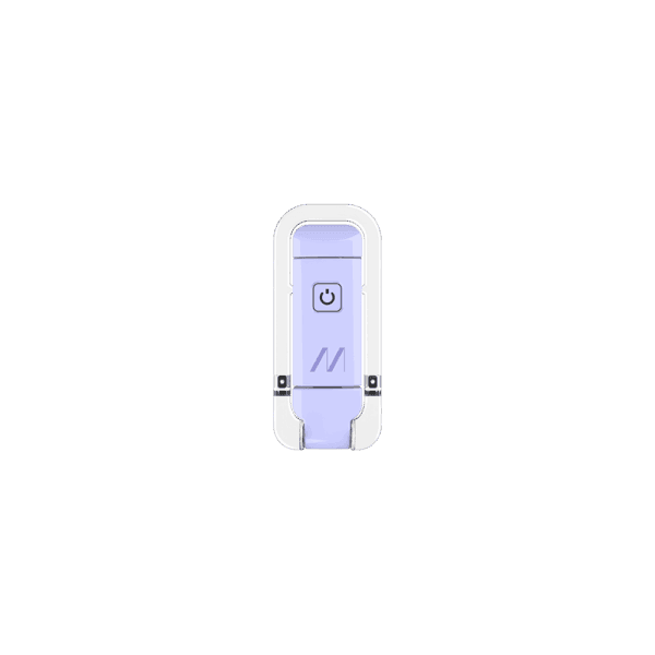 MUITOMAS ΦΩΣ ΑΝΑΓΝΩΣΗΣ ΜΕ ΚΛΙΠ LED BLISTER 5V/0.74A 0.5W 200mAh 4.7x1.3x10.5cm BOOKLAMPVL ΒΙΟΛΕΤΙ