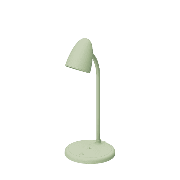 MUITOMAS ΦΩΤΙΣΤΙΚΟ ΓΡΑΦΕΙΟΥ LED 5V/1.A 5W 1000mAh 12x12x18cm FLEXLAMPGN ΠΡΑΣΙΝΟ
