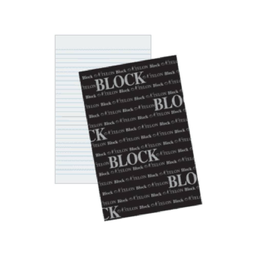 blok rige ntelon 20x14 Ntelon Μπλοκ 14x20cm 200Φύλλα Ριγέ - Image 1