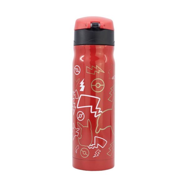 Stor Pokemon Thunderstruck Μπουκάλι Θερμός Ανοξείδωτο 410ml Κόκκινο
