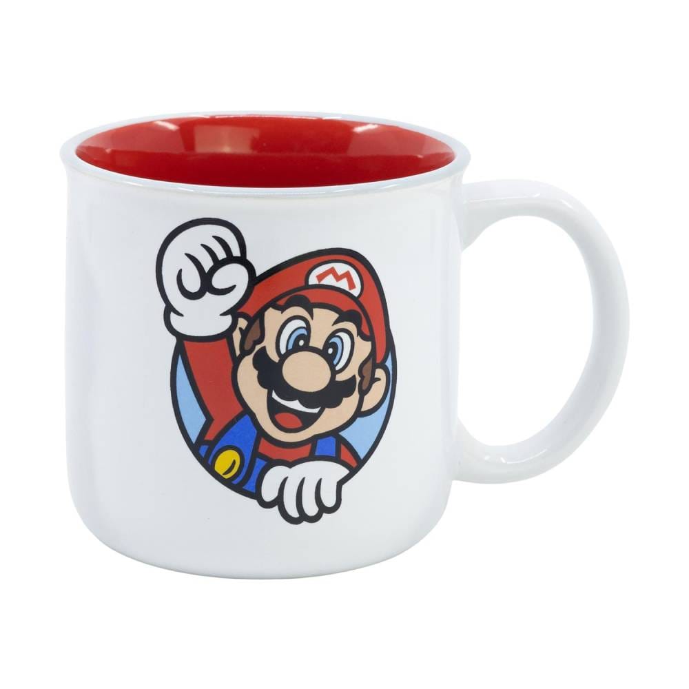 koypa super mario Stor: Super Mario - Ceramic Breakfast Mug in Gift Box (400ml) (8616) - Image 1