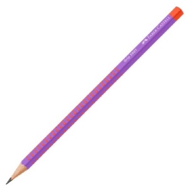 Faber Castell Μολύβι  Grip Flow Edition B Red- Purple