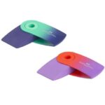 Γόμα Faber Mini Sleeve Flow Edition Green - Blue/ Red -Purple